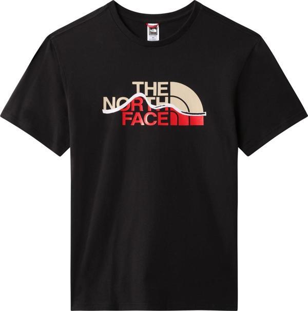 The North Face M S/S MOUNTAIN LINE TEE Erkek T-Shirt NF0A7X1NJK31 - Image 1