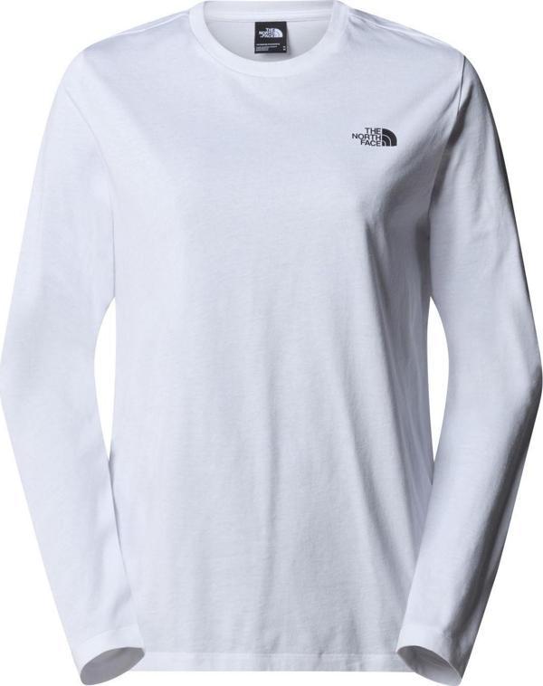The North Face W L/S SIMPLE DOME TEE Erkek Shirt NF0A87QPFN41 - Image 1