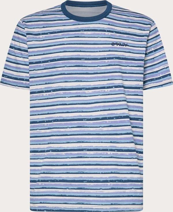 Oakley BLURRRED STRIPES TEE Erkek T-Shirt OAK.FOA405507-OAK.9ZG - Image 1