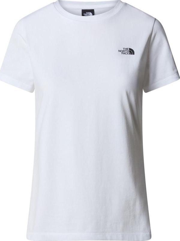 The North Face W S/S SIMPLE DOME SLIM TEE  Kadın T-Shirt NF0A87NHFN41 - Image 1
