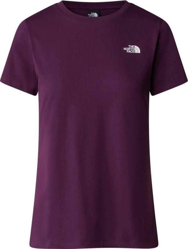 The North Face W S/S SIMPLE DOME SLIM TEE  Kadın T-Shirt NF0A87NHV6V1 - Image 1