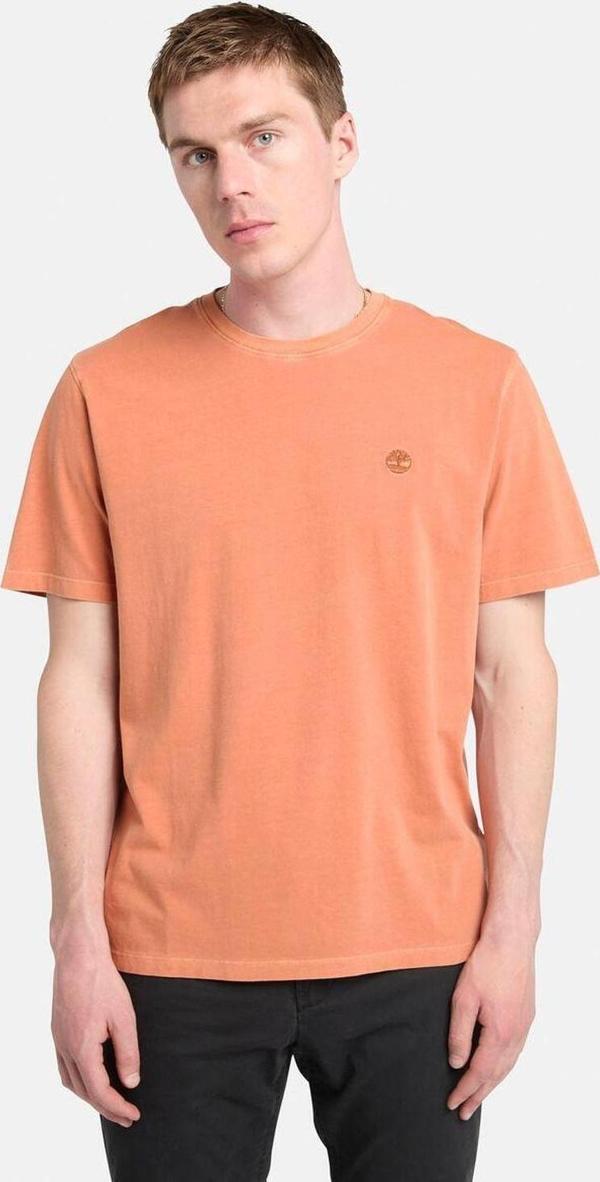 Timberland DUNSTAN RIVER Garment Dye Short Sleeve T Erkek T-Shirt TB0A5YAY8881 - Image 1
