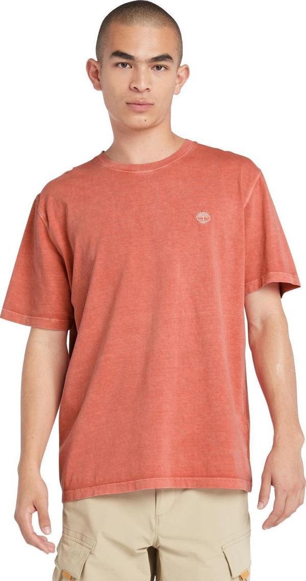 Timberland Garment Dye Short Sleeve Tee Erkek T-Shirt TB0A5YAYEI41 - Image 1
