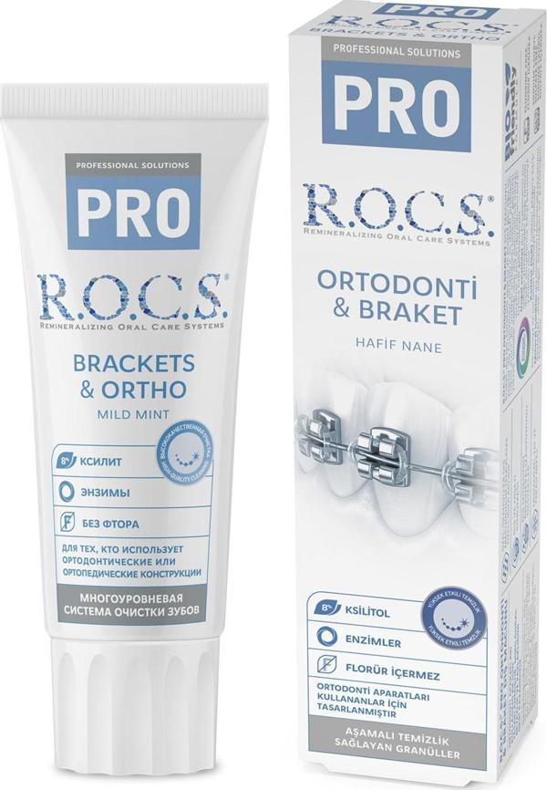 Rocs PRO BRACKETS & ORTHO DİŞ MACUNU (74g) - Image 1
