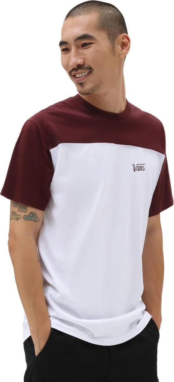 Vans Script Crew Block S/S-B Erkek T-Shirt VN0007G5KJN1 - Image 1