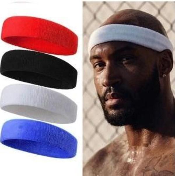 Slipt Sporcu Havlu Kafa Bandı Ter Bandı Headband Tenis Saç Bandı - Image 1