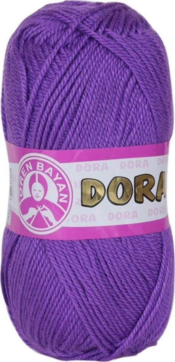 Simisso Ören Bayan Dora El Örgü Ipi Mor 059 - Image 1