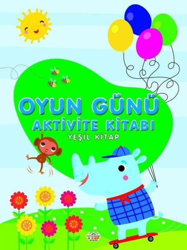 Oyun Günü Aktivite Kitabı - Yeşil Kitap - 0-6 Yaş Yayınları - Image 1
