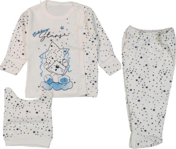 Babycan Stars Üçlü Erkek Bebek Takım - Image 1