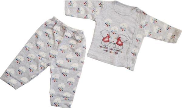 Hoppa Baby Bulutlu Patiksiz 2 Li Takım - Image 1