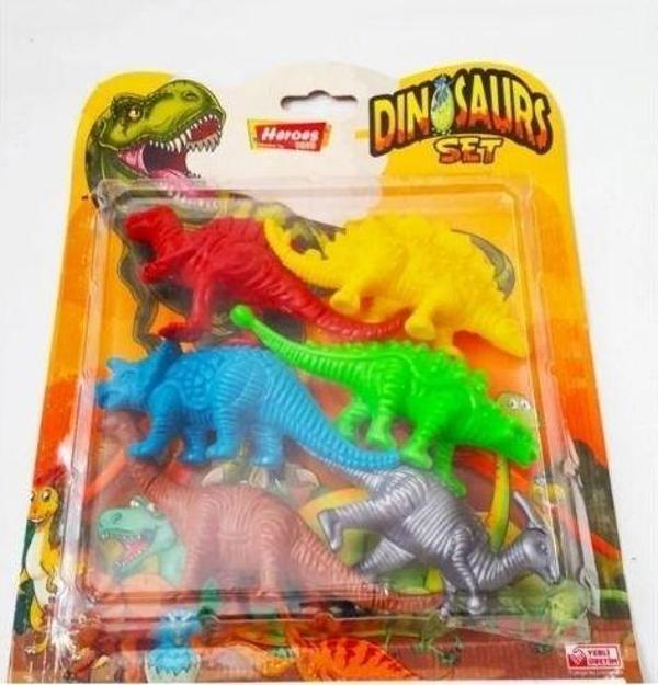 HEROES TOYS 6 LI DİNAZOR SETİ - Image 1