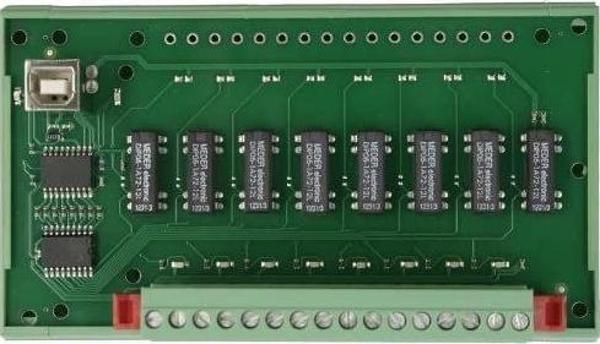 Quancom USBREL8 USB Role Kartı (8 Role) - USB Çıkış Modulü  - Image 1