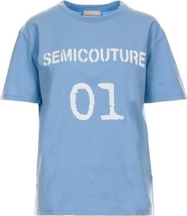 Semicouture 01 Kısa Kollu Tişört  - Image 1