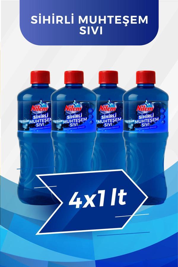 Sihirli Muhteşem Sıvı 1 Litre 4'lü - Image 1