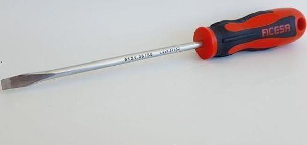 Acesa Düz Tornavida 1,2 x 6,5 x 150mm - Image 1