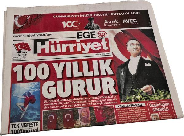 29 Ekim 2023 Hürriyet Gazetesi Eki (Ege) - Image 1