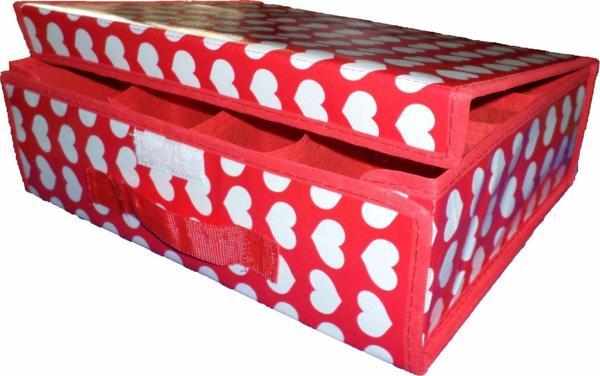 12 Bölmeli Çekmece Düzenleyici Organizer Kırmızı 101 - Image 1