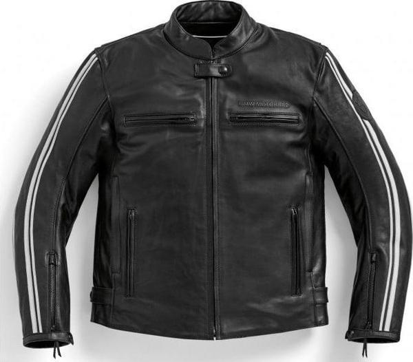 BMW Lederjacke Twinstripes Erkek Deri Ceket S Beden - Image 1
