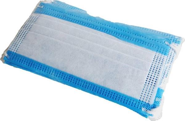 3 Katlı Mavi Renk Cerrahi Maske 10'lu - Image 1