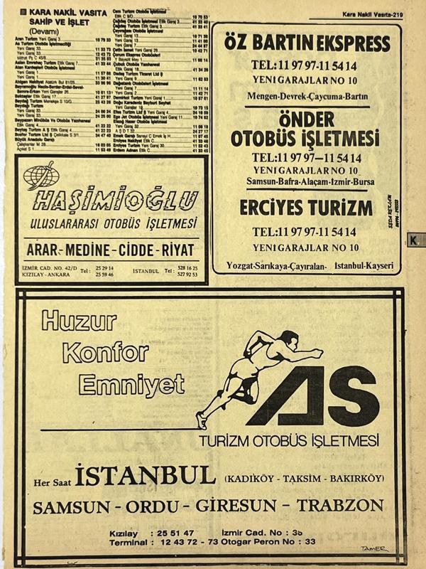 Ankara 1986 Meslek Reklam İlanı Efemera S219 - Image 1