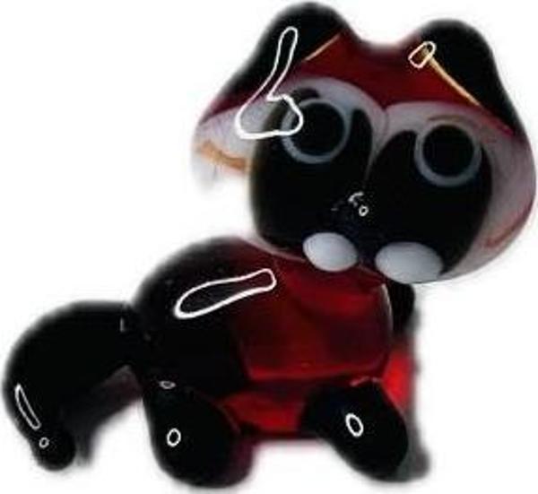 El Yapımı Mini Murano Cam Kedi Biblo A149-01 - Image 1
