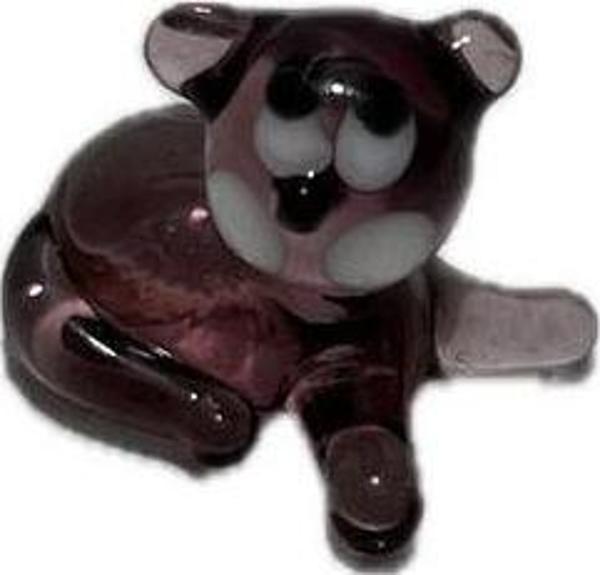 El Yapımı Mini Murano Cam Kedi Biblo A168-01 - Image 1