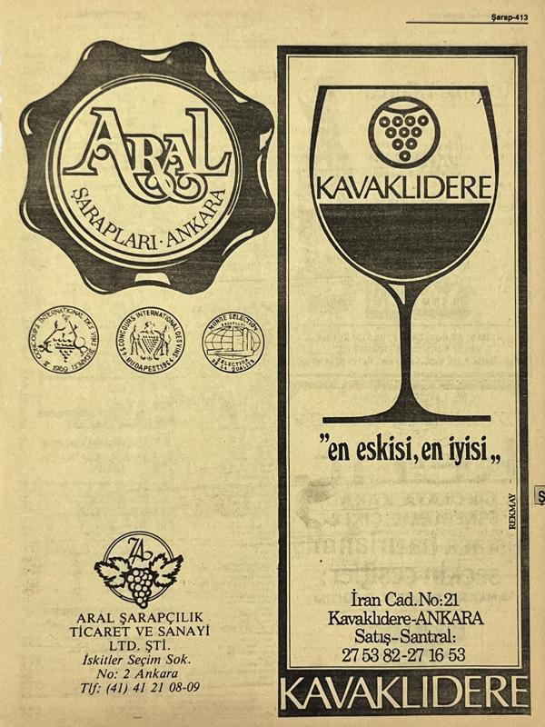 Ankara 1986 Meslek Reklam İlanı Efemera S413 - Image 1