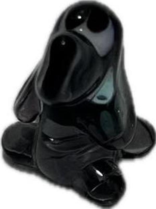 El Yapımı Mini Murano Cam Köpek Biblo A167-01 - Image 1