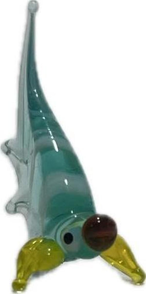El Yapımı Mini Murano Cam Balık Biblo A158-14 - Image 1