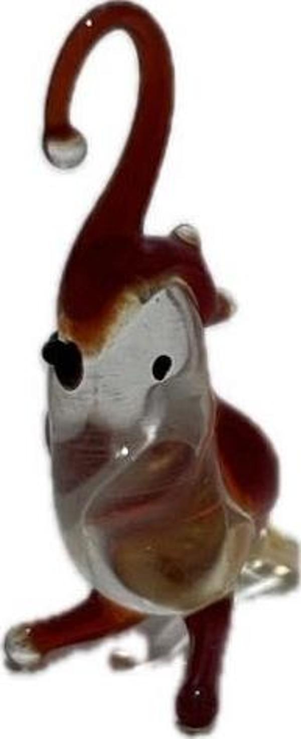 El Yapımı Mini Murano Cam Kuş Biblo A157-05 - Image 1