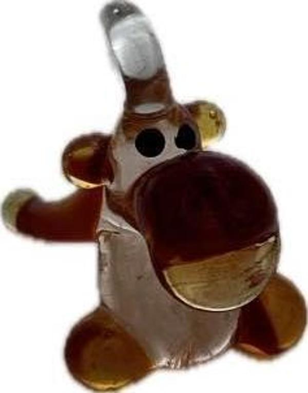 El Yapımı Mini Murano Cam Maymun Biblo A165-06 - Image 1