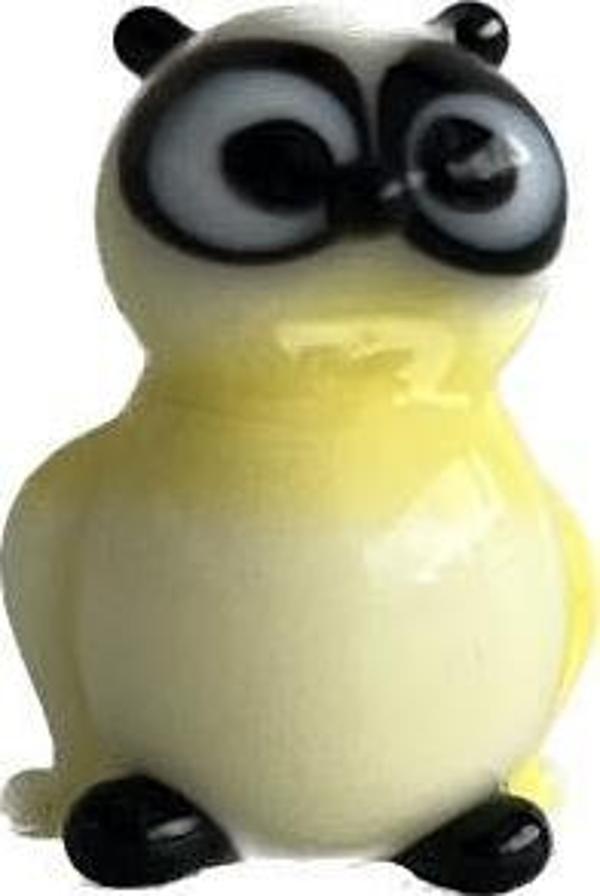 El Yapımı Mini Murano Cam Baykuş Biblo A96-01 - Image 1