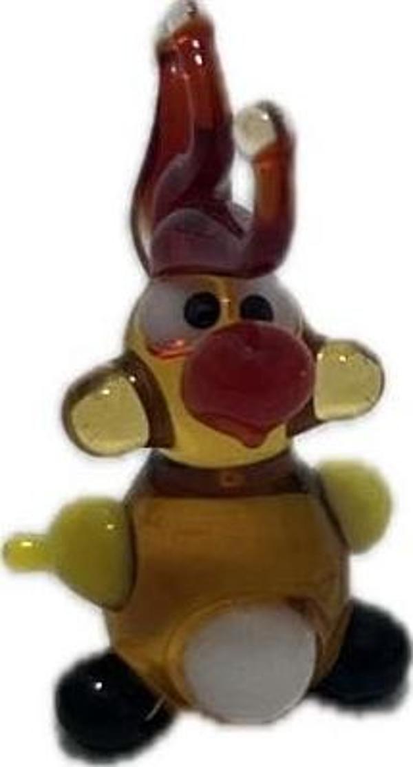 El Yapımı Mini Murano Cam Papağan Biblo A158-13 - Image 1