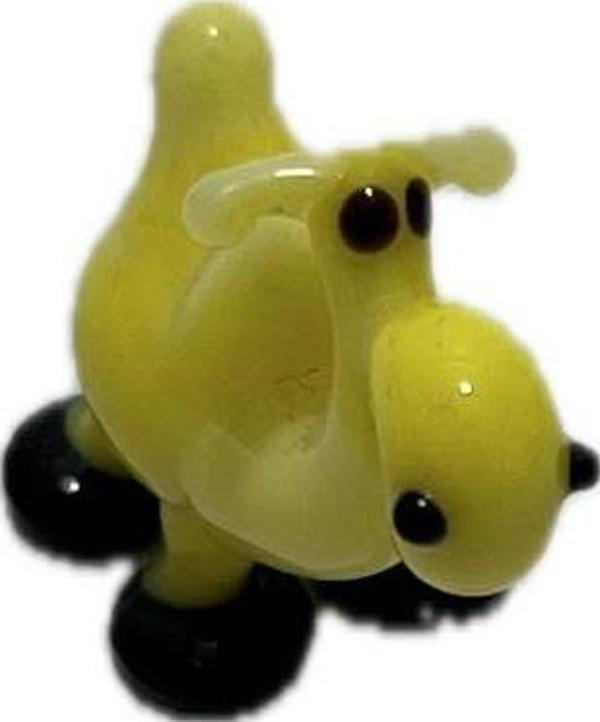 El Yapımı Mini Murano Cam Deve Biblo A163-06 - Image 1