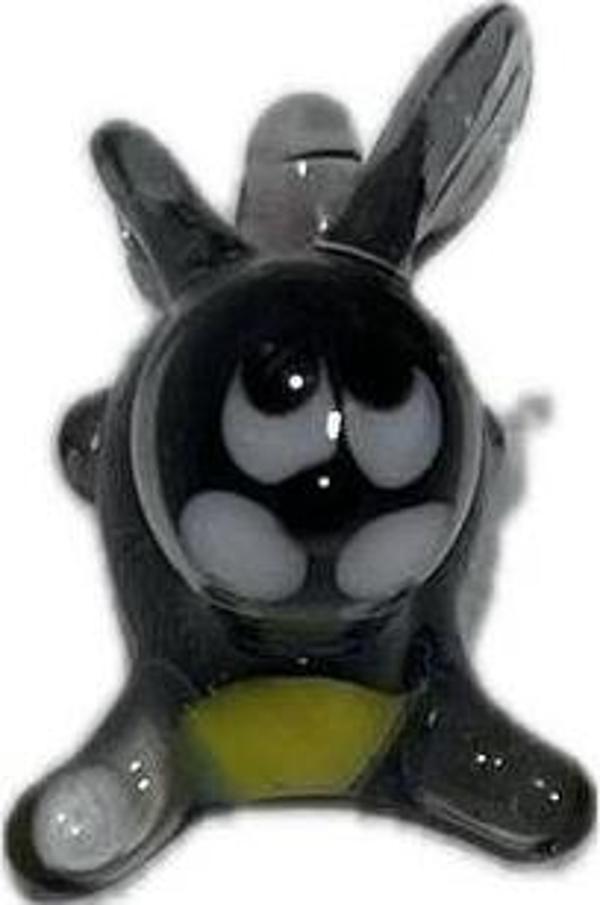 El Yapımı Mini Murano Cam Tavşan Biblo A171-03 - Image 1