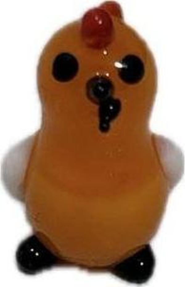 El Yapımı Mini Murano Cam Tavuk Biblo A171-10 - Image 1