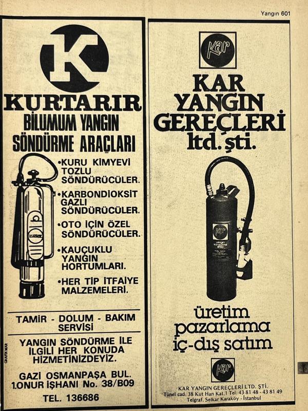İzmir 1982-1983 Meslek Reklam İlanı Efemera S601 - Image 1