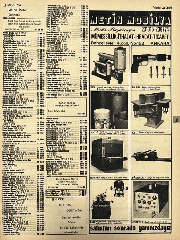 İzmir 1982-1983 Meslek Reklam İlanı Efemera S349 - Image 1