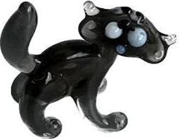El Yapımı Mini Murano Cam Kedi Biblo A115-04 - Image 1