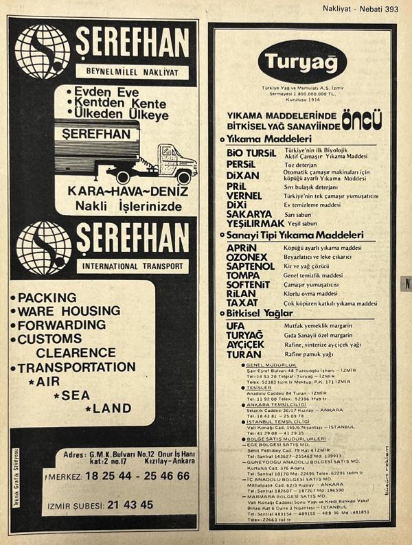 İzmir 1982-1983 Meslek Reklam İlanı Efemera S393 - Image 1