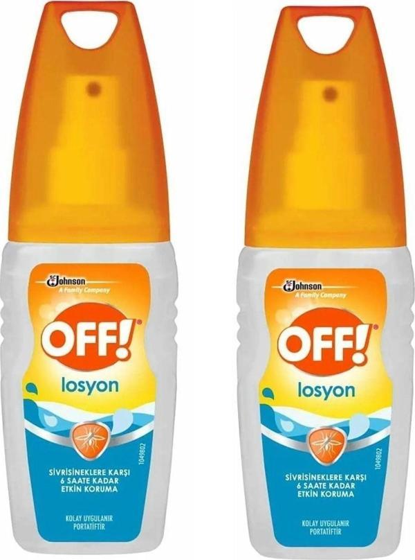 Off Losyon 100 Ml 6 Saate Kadar Etki (Sivrisineklere Karşı) X2 - Image 1