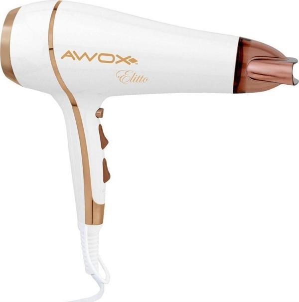 Awox Elit Saç Kurutma Makinesi Beyaz - Profesyonel Kuaför Dc Motor - Image 1