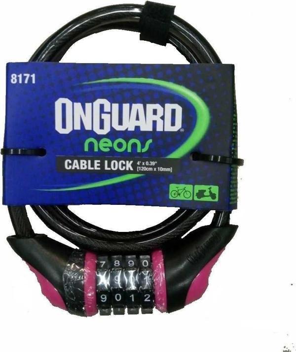ONGUARD 8171 10X120 NEON COMBO ŞİFRELİ KİLİT - Image 1