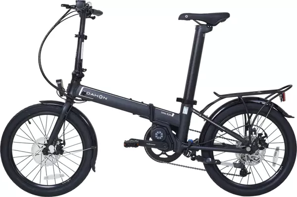 2025 DAHON UNIO E20 ELEKTRİKLİ KATLANIR BİSİKLET SİYAH - Image 1