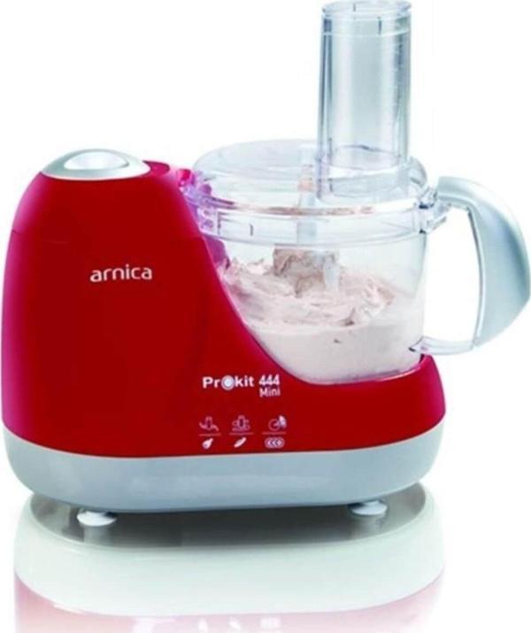Arnica Gh21032 Prokit 444 Mini Mutfak Robotu Kırmızı - Image 1
