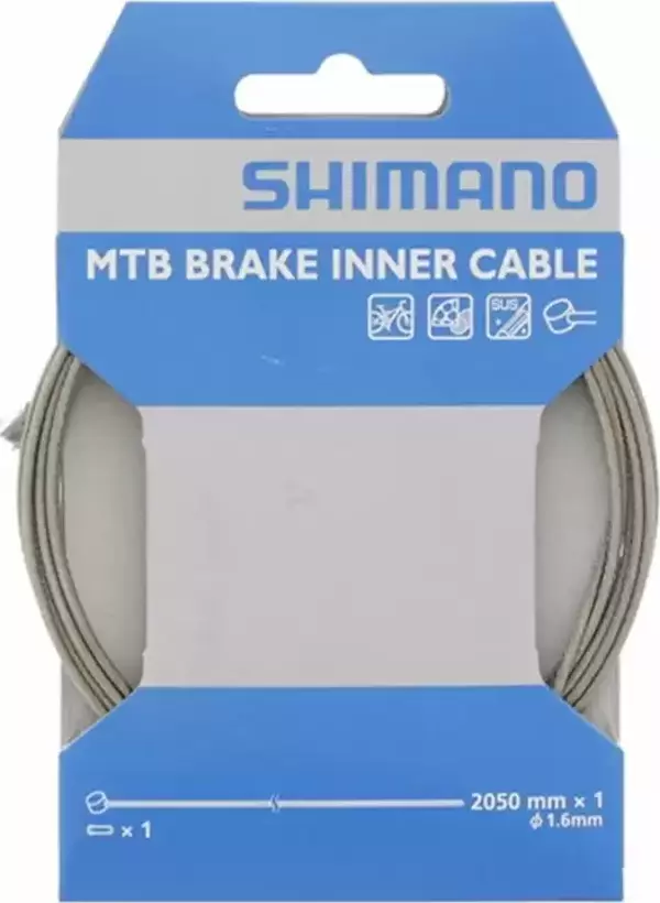 SHIMANO 1.6X2050mm MTB SUS  İÇ FREN KABLOSU - Image 1