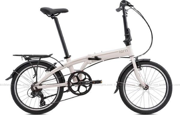 TERN LINK A7 KATLANIR BİSİKLET BEYAZ-AÇIK KAHVERENGİ - Image 1