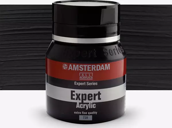 Amsterdam Expert Akrilik 400ml Oxide Black / 701 - Image 1