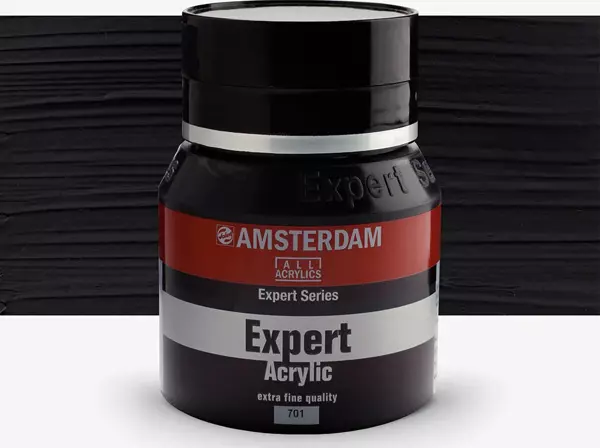 Amsterdam Expert Akrilik 400ml İvory Black / 701 - Image 1