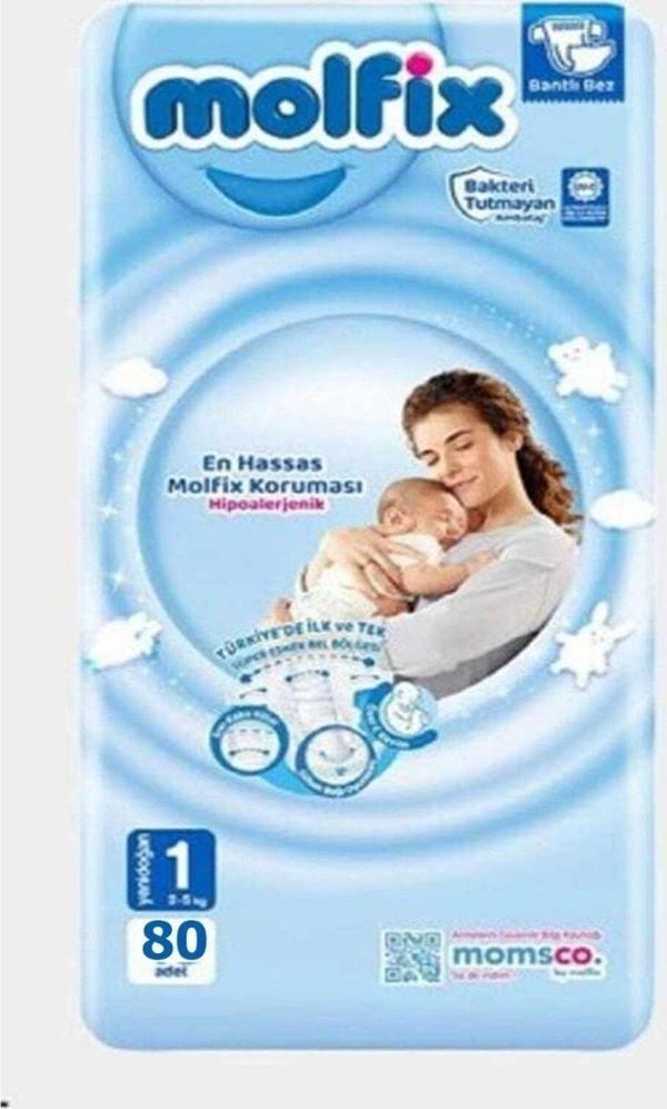 Molfix 3D Yenidoğan Fırsat Paketi 80 Adet - Image 1